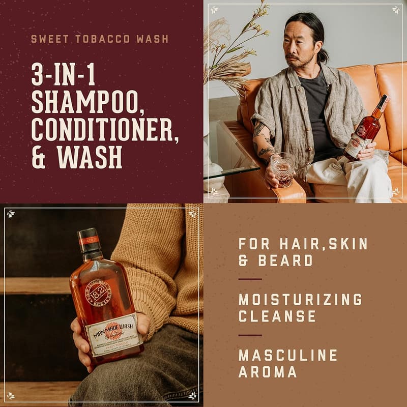 Men's Grooming Gift Set - 18.21 Man Made Essentials