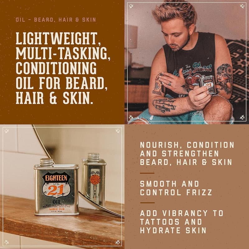 Men's Grooming Gift Set - 18.21 Man Made Essentials
