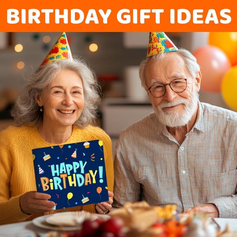 45th Birthday Socks Gift Set for Men & Women with Greeting Card