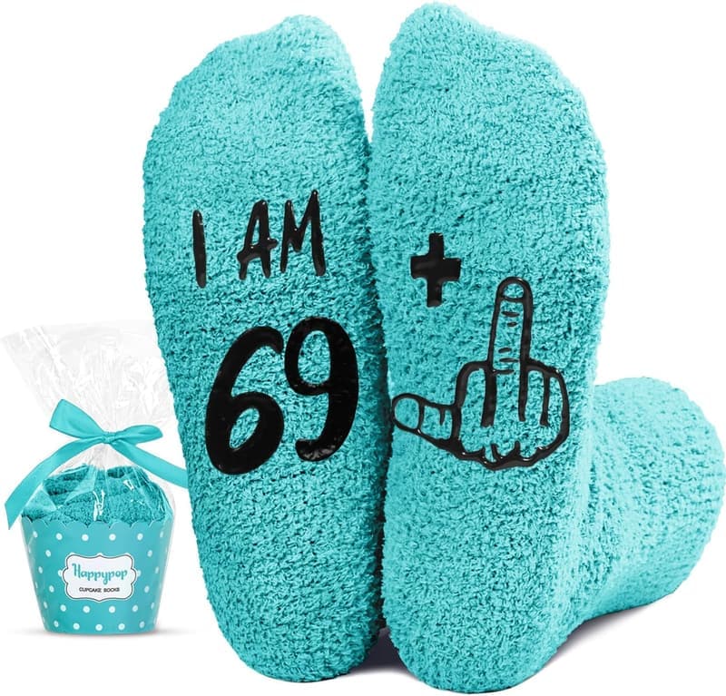 70th Birthday Socks for Women - Fun Gift Idea