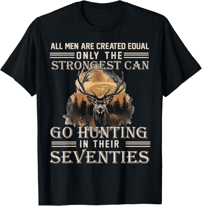 Seventies Hunting T-Shirt for Enthusiasts