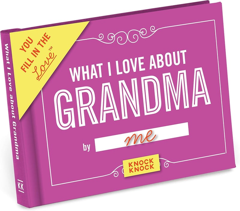 What I Love About Grandma Fill-in-the-Blank Journal