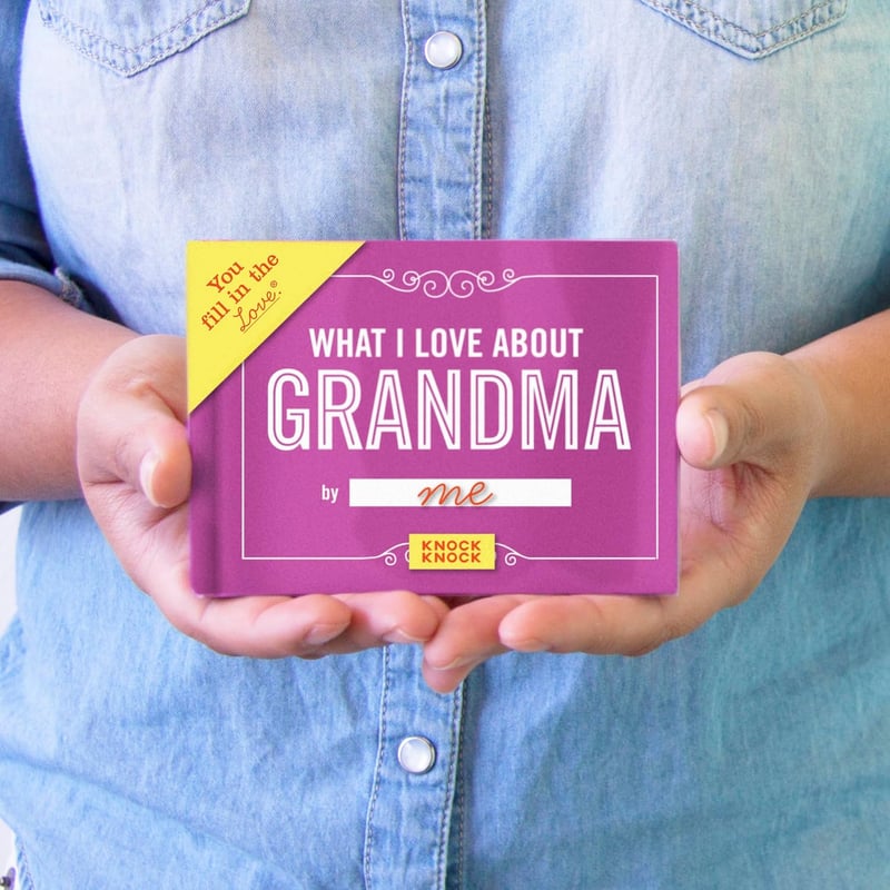 What I Love About Grandma Fill-in-the-Blank Journal