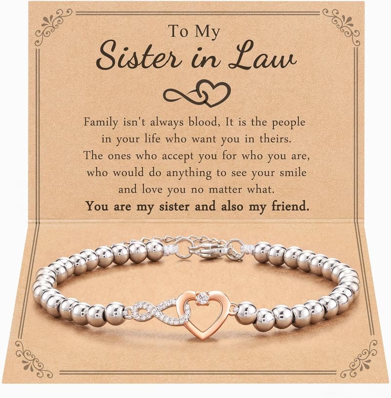Infinity Heart Bracelet for Women - Meaningful Gift for Her
