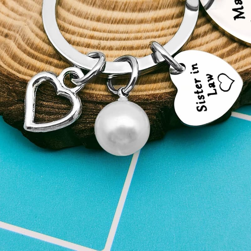 Sister-in-Law Keychain - Wedding & Birthday Gift