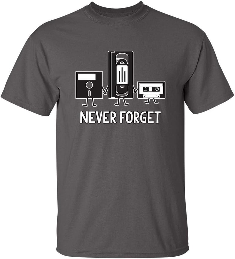 Retro Music Cassette Tape T-Shirt for Men