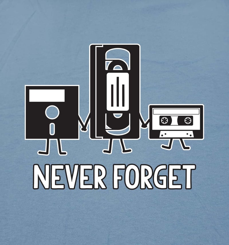 Retro Music Cassette Tape T-Shirt for Men