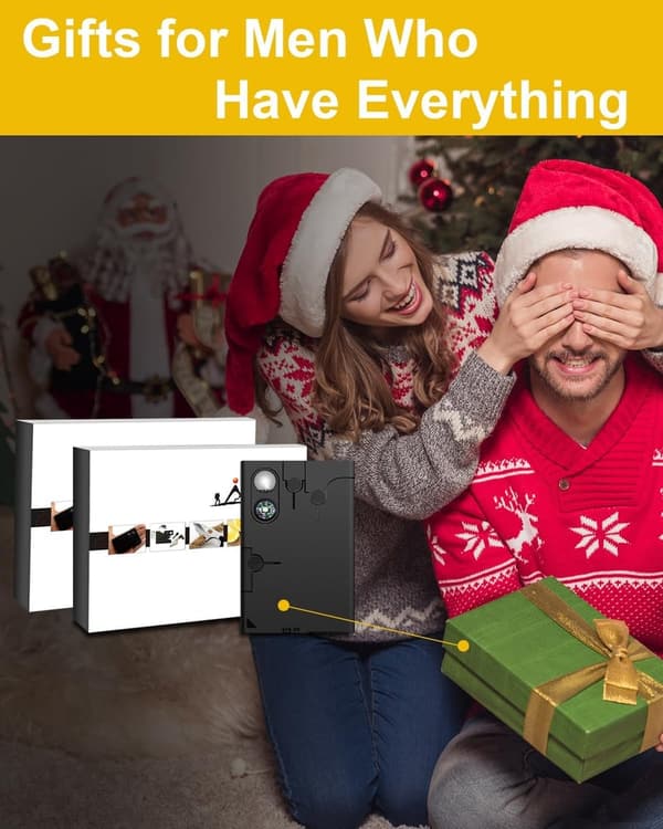 18-in-1 Credit Card Multitool - Perfect Gift for Men