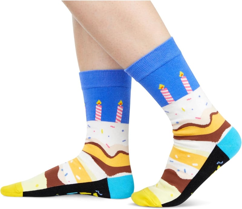 Birthday Gift Socks for Women and Men, Ages 26-30