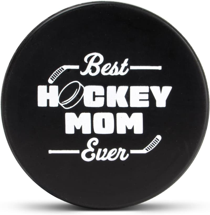 Personalized Hockey Puck - Regulation Size Gift for Parents