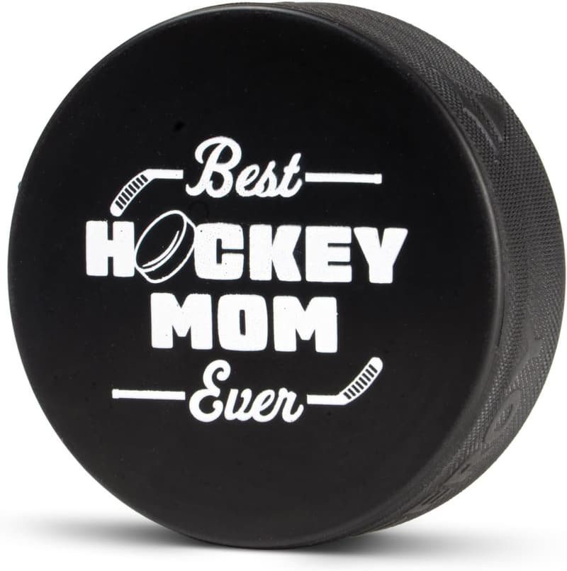 Personalized Hockey Puck - Regulation Size Gift for Parents