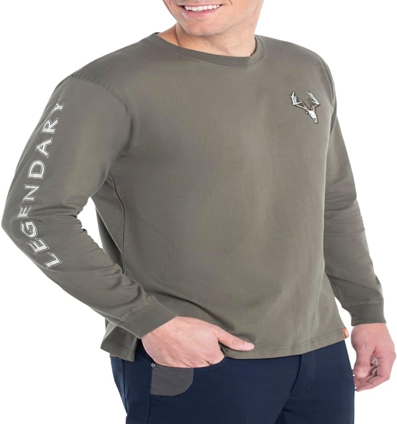 Men's Non-Typical Long Sleeve T-Shirt by Legendary Whitetails