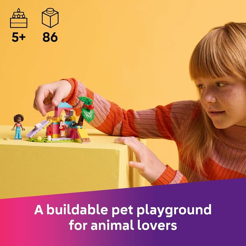 LEGO Friends Guinea Pig Playground Building Set for Kids 5+