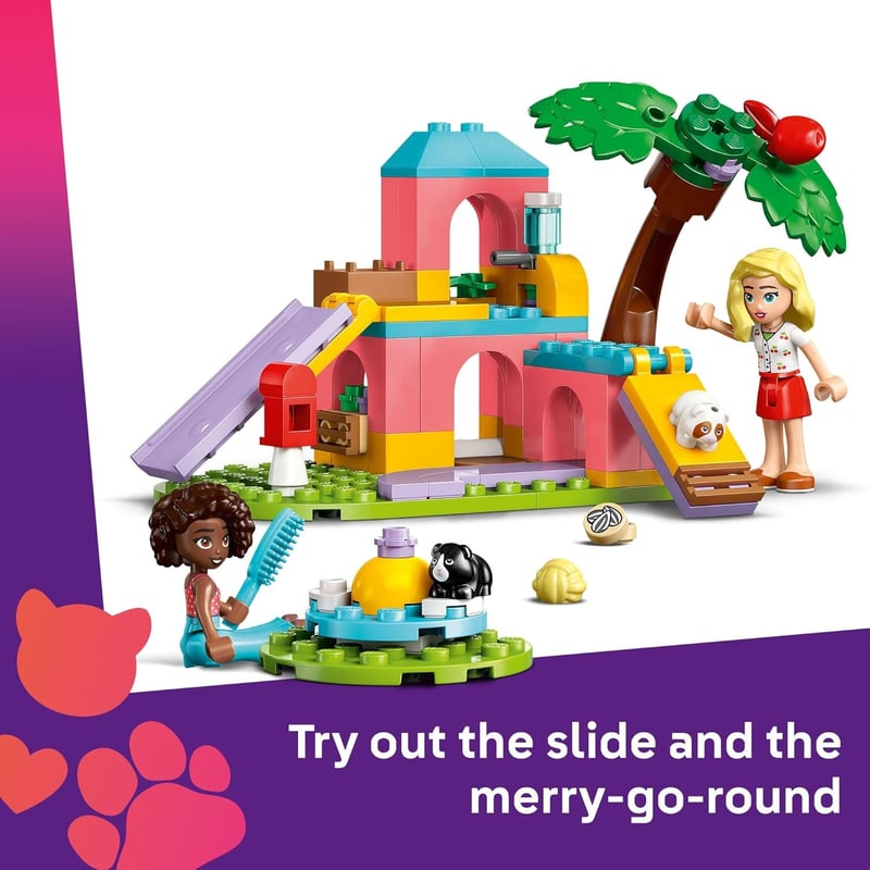 LEGO Friends Guinea Pig Playground Building Set for Kids 5+