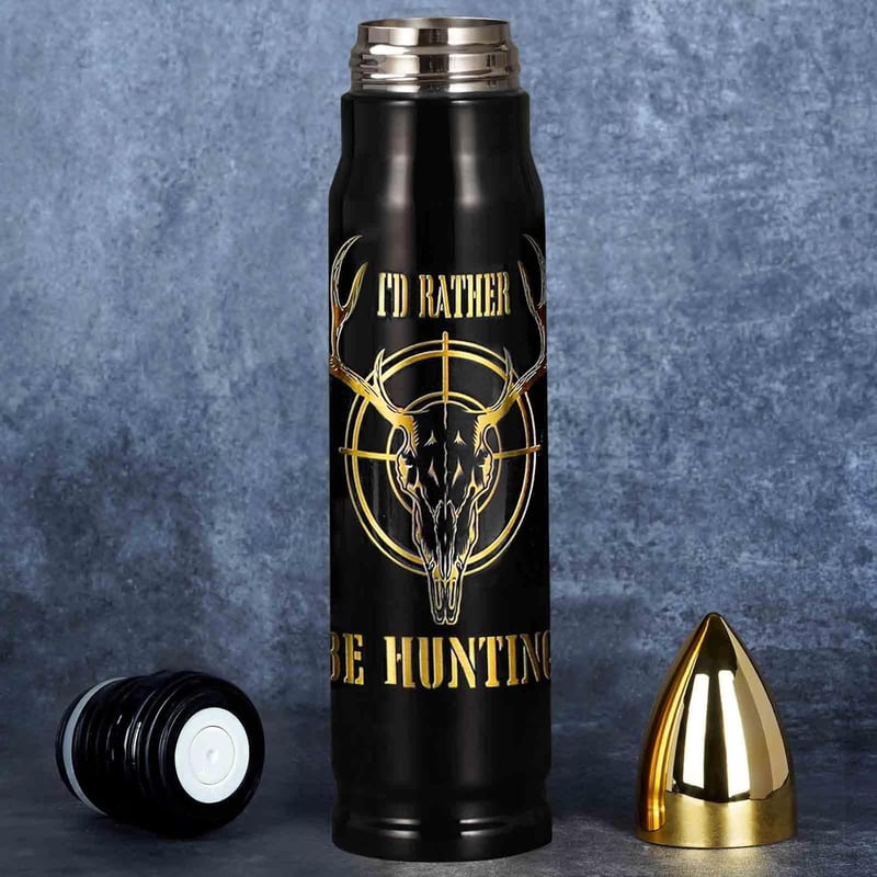 I'd Rather Be Hunting 34 oz Tumbler - Gifts for Men