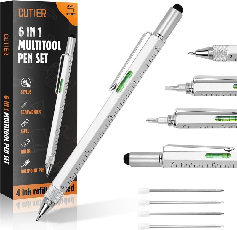 Personalized 6-in-1 Multi-Tool Pen Gift for Dad