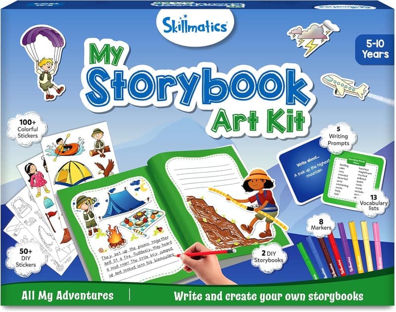Skillmatics Storybook Art Kit - DIY Craft & Writing for Kids