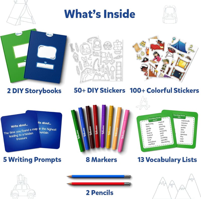 Skillmatics Storybook Art Kit - DIY Craft & Writing for Kids