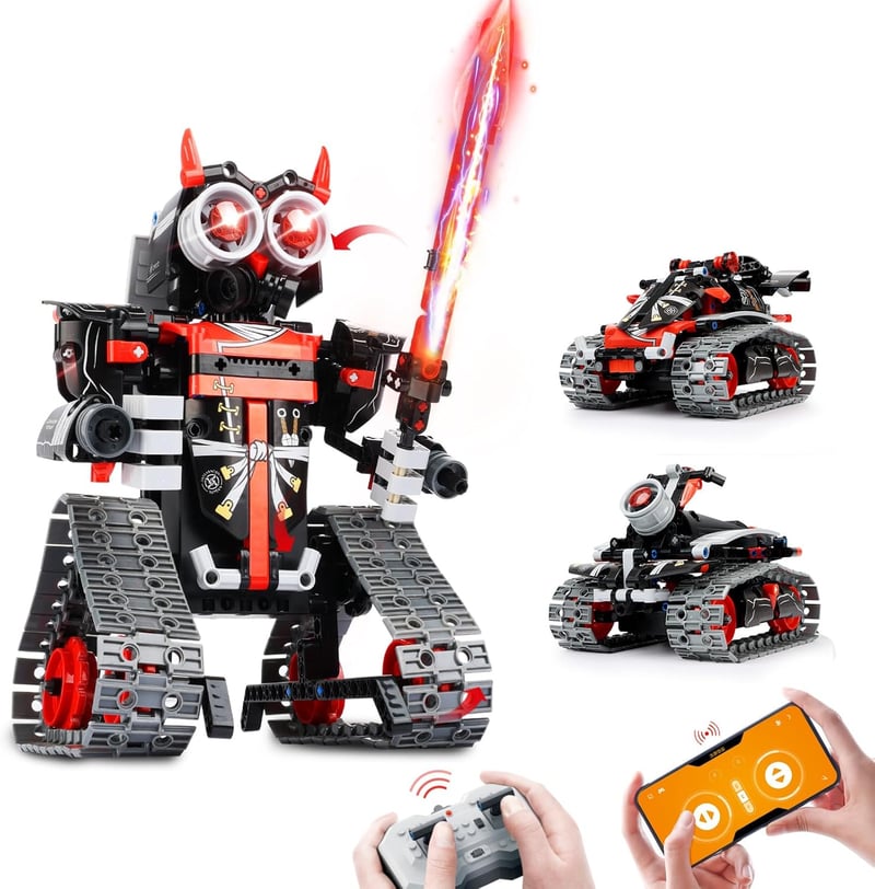 STEM Robot Building Kit for Kids 8-14 – 3-in-1 Educational Toy