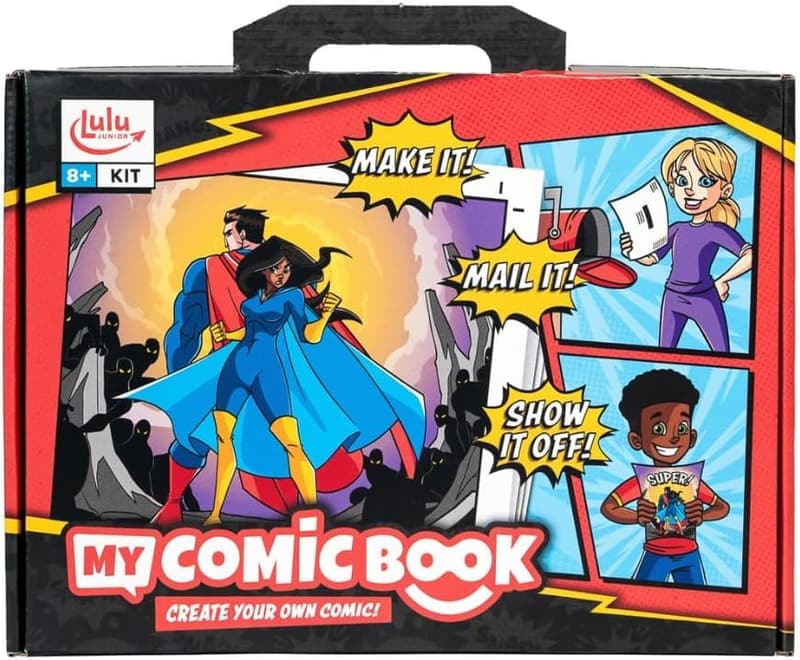 Comic Book Making Kit - Multicolor, 6.75