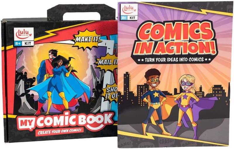 Comic Book Making Kit - Multicolor, 6.75
