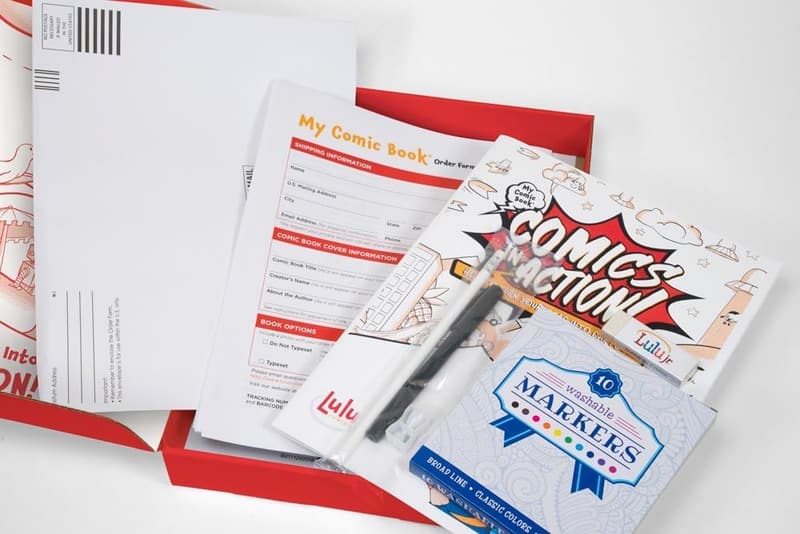 Comic Book Making Kit - Multicolor, 6.75