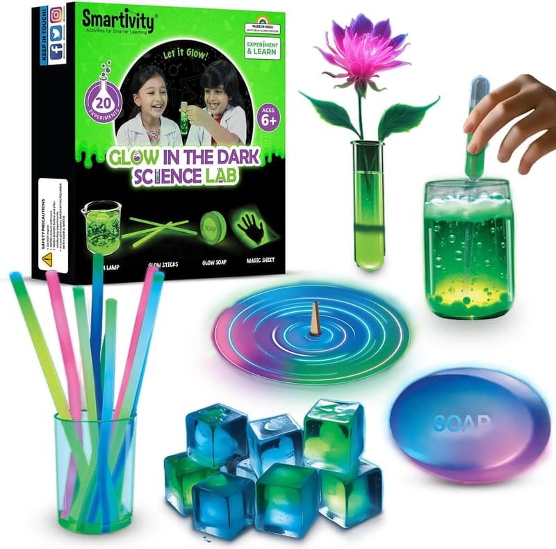 STEM Magic Science Kit for Kids - 20 Experiments, Ages 6-12