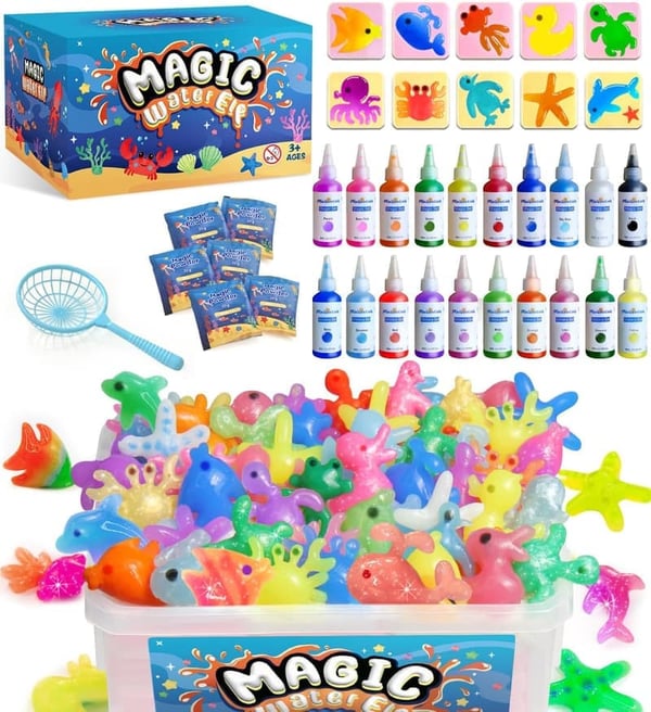DIY Aqua Magic Fairy Gel Toy Kit for Kids' Birthdays
