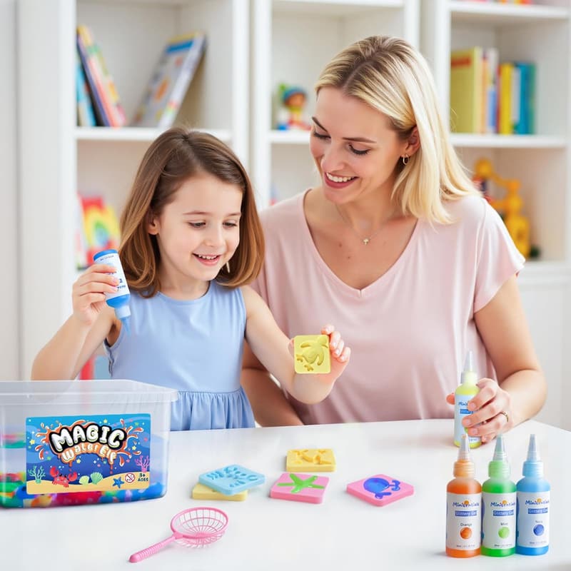 DIY Aqua Magic Fairy Gel Toy Kit for Kids' Birthdays