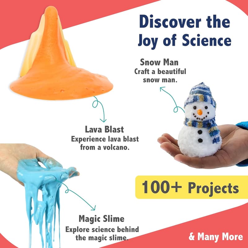 STEM Projects Kit for Kids Age 12-14 | 200+ Engineering Experiments