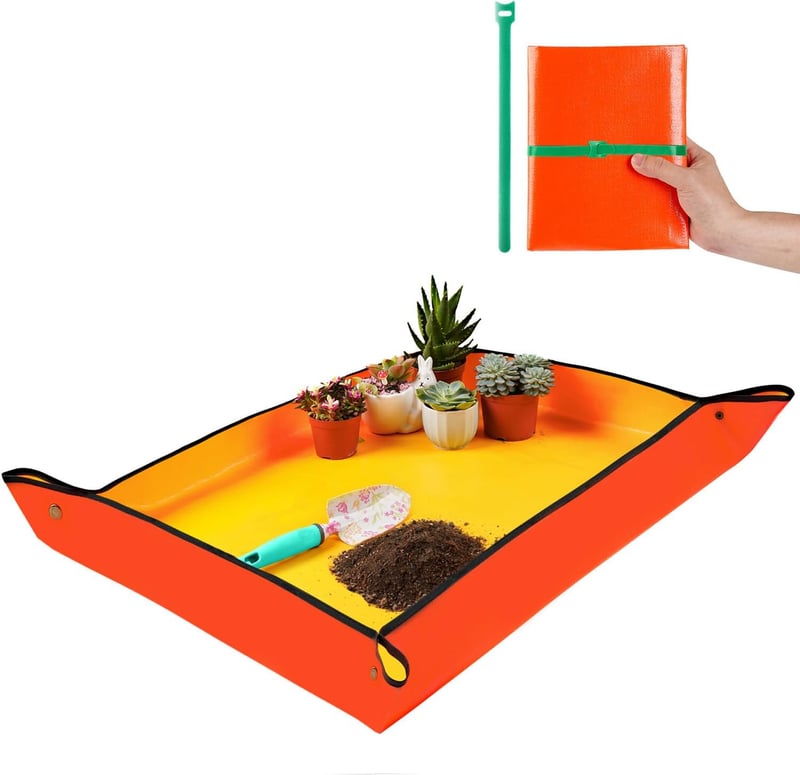 Gardening Gift: Large Repotting Mat for Plant Soil Control