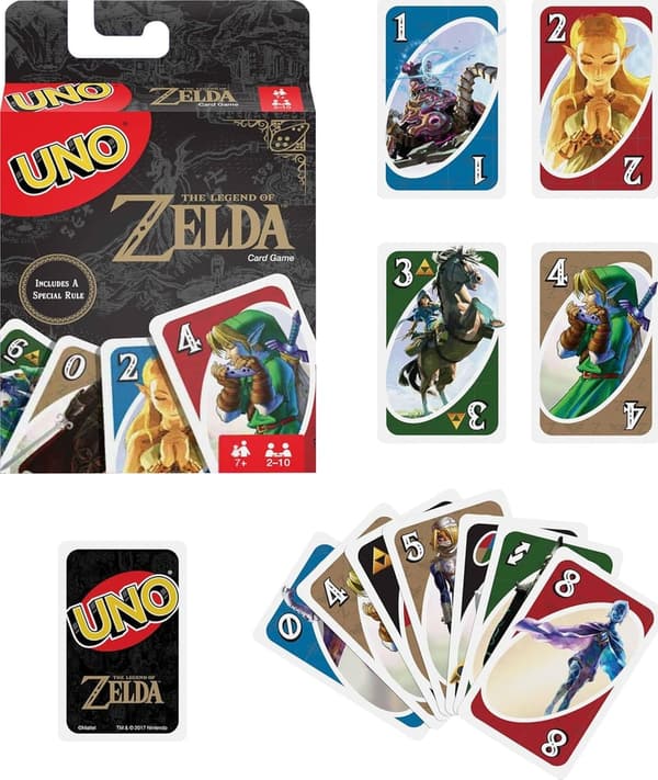 The Legend of Zelda UNO Card Game for Family Night