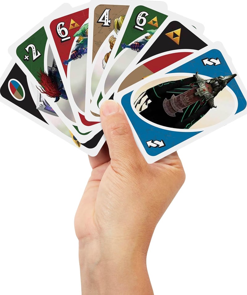 The Legend of Zelda UNO Card Game for Family Night