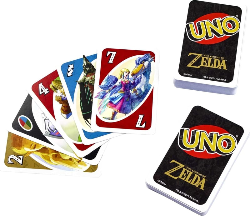 The Legend of Zelda UNO Card Game for Family Night