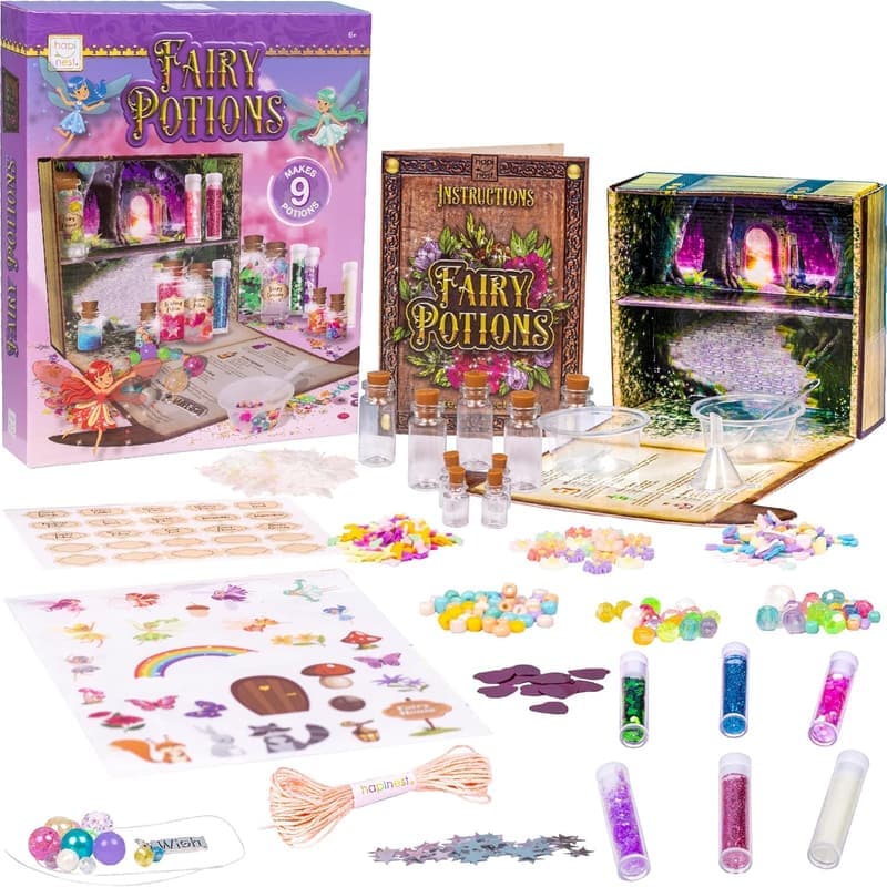 Fairy Potion Making Kit for Kids - Create 9 Potions & Bracelet