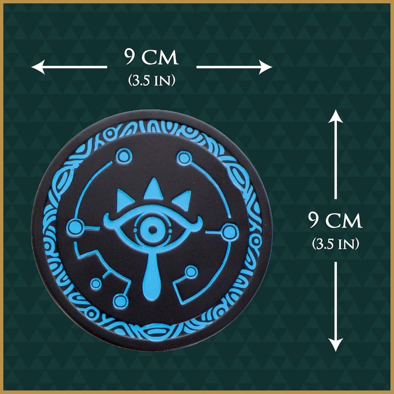 The Legend of Zelda Metal Drink Coasters, Set of 4