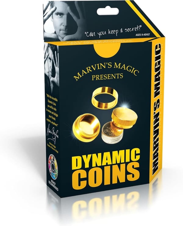Dynamic Coins Magic Trick Set - All Levels - Family Fun