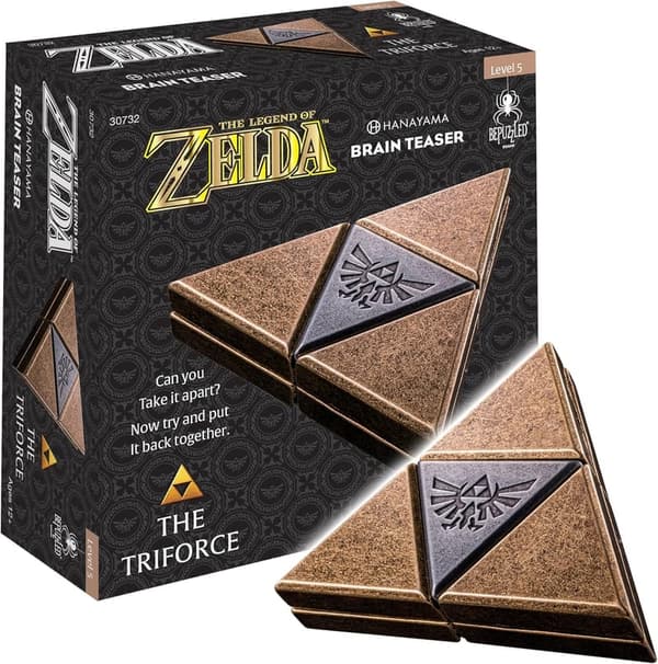 Legend of Zelda Triforce Hanayama Brain Teaser Puzzle