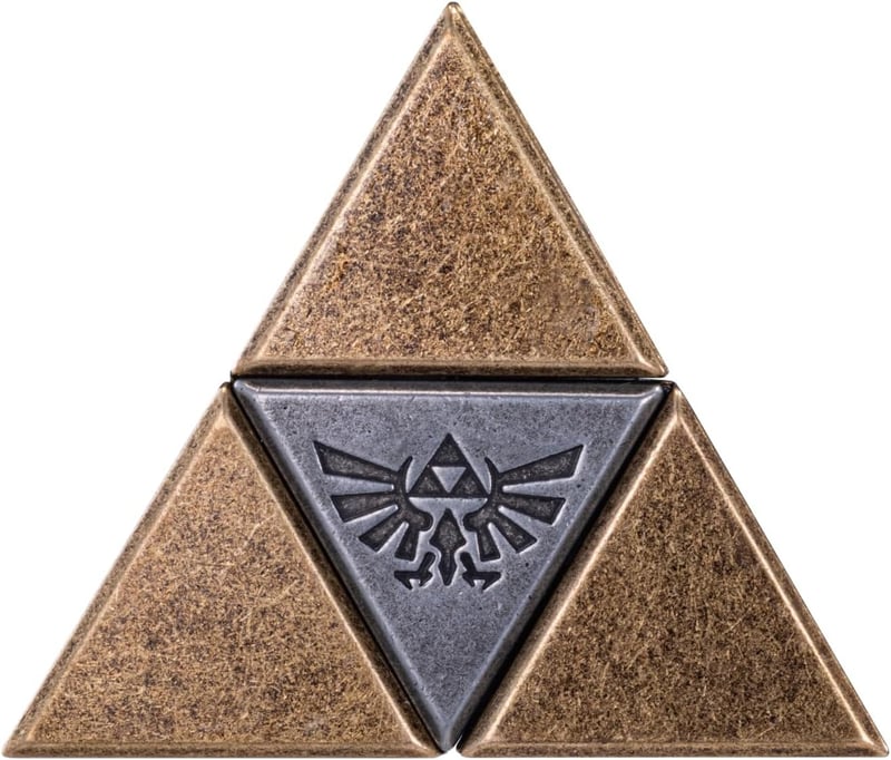 Legend of Zelda Triforce Hanayama Brain Teaser Puzzle