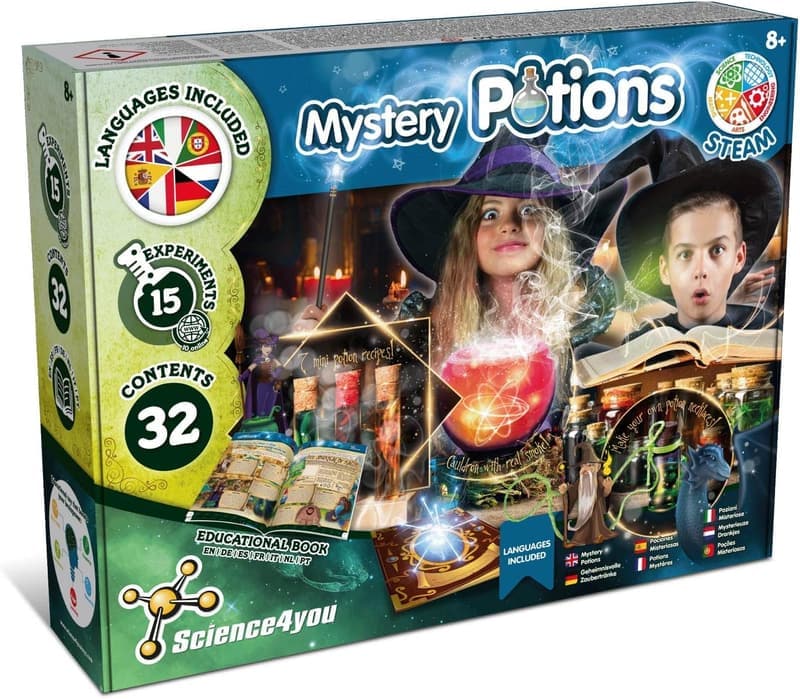 Magic Potion Chemistry Set for Kids Ages 8-12