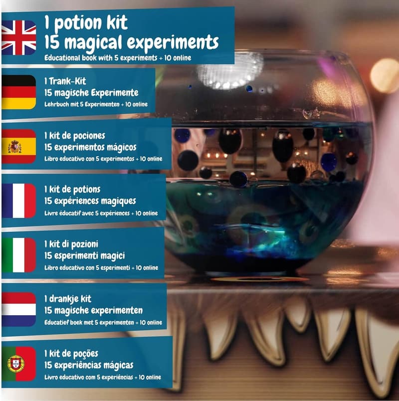 Magic Potion Chemistry Set for Kids Ages 8-12