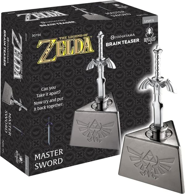 Legend of Zelda Master Sword Brain Teaser Puzzle, Level 6