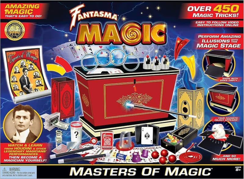 Magic Kit - 450+ Tricks for Kids & Adults Ages 8+