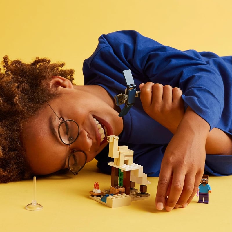 LEGO Minecraft Steve's Desert Expedition Building Set for Kids