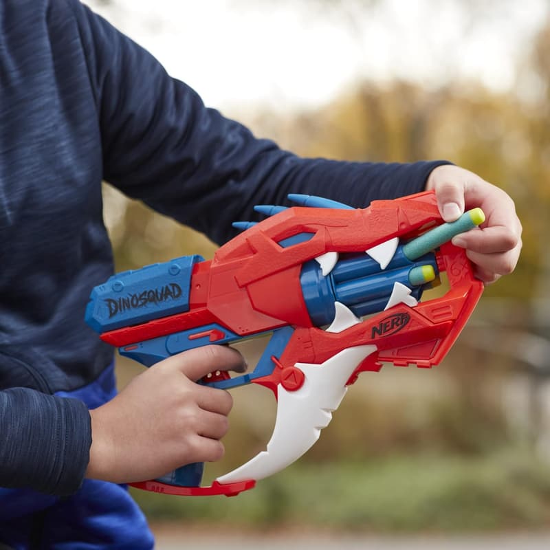 DinoSquad Raptor-Slash Dart Blaster with 6-Dart Drum