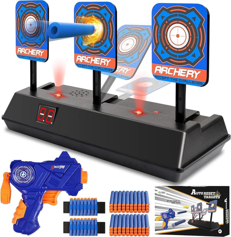 Nerf Gun Shooting Digital Target with Auto Reset Feature
