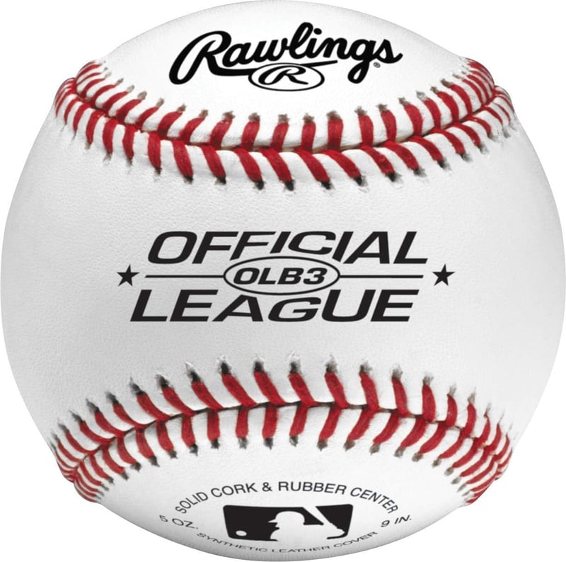 Youth Practice Baseballs - Bag of 12 Official League Balls