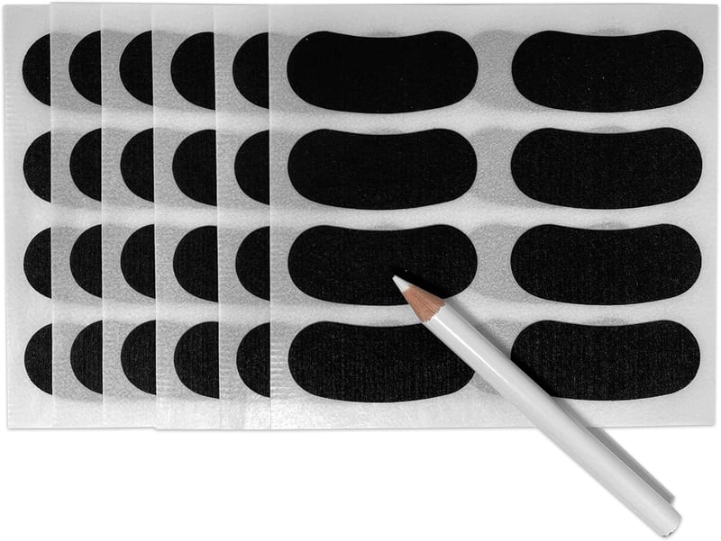 Customizable Eye Black Stickers for Kids - 24 Pairs