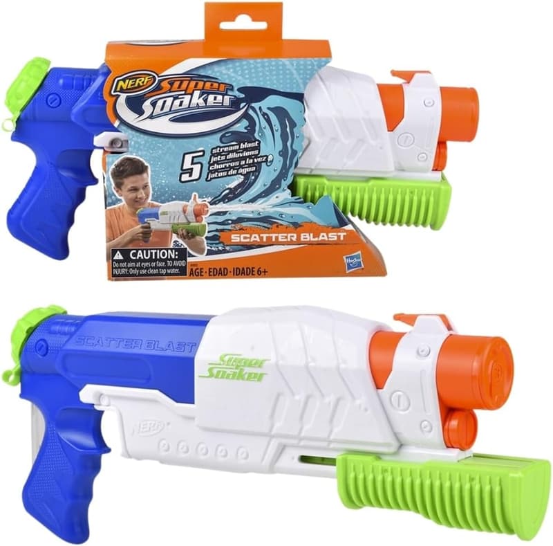 Kids' Outdoor Water Blaster - Nerf Scatter Blast Toy