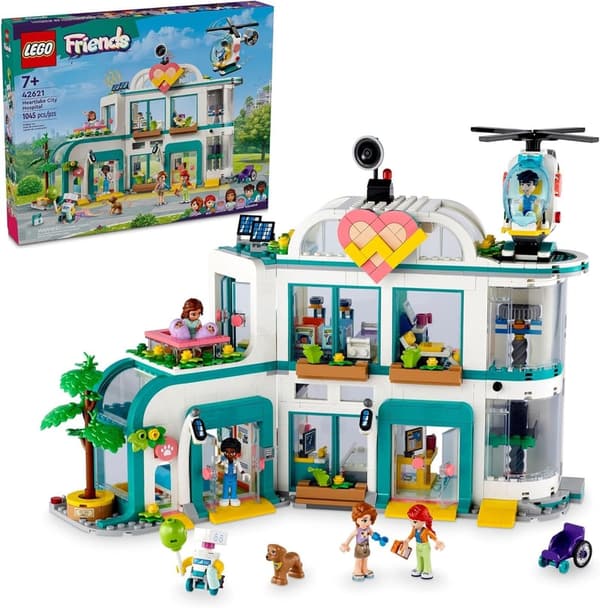 LEGO Friends Heartlake City Hospital Playset with Mini-Dolls